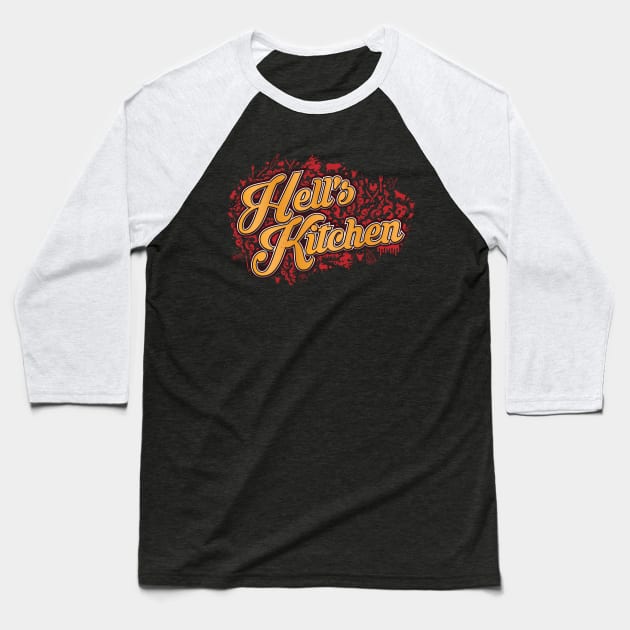 Hell`s Kitchen Session Baseball T-Shirt by CTShirts